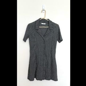 Mango, Gingham Patterned Dress, Size 4